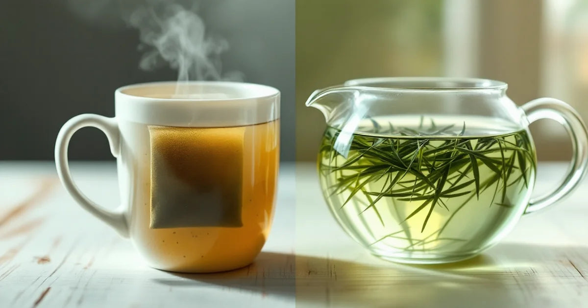 茶葉とティーバッグの違い|味・コスト・使い分けを徹底比較