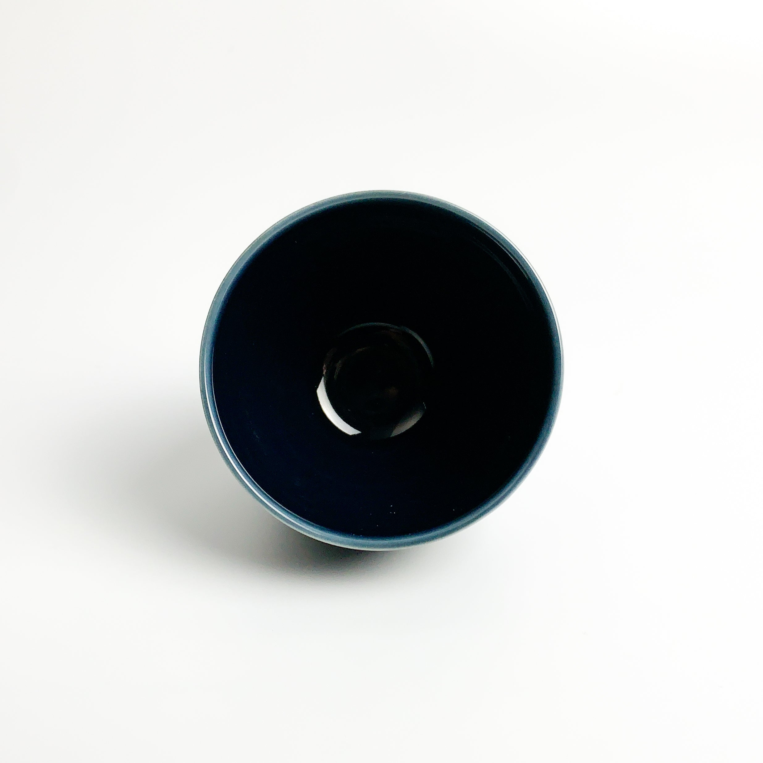 cosaji - Yunomi/Tea Cup (Deep Blue Porcelain) - FAR EAST TEA COMPANY