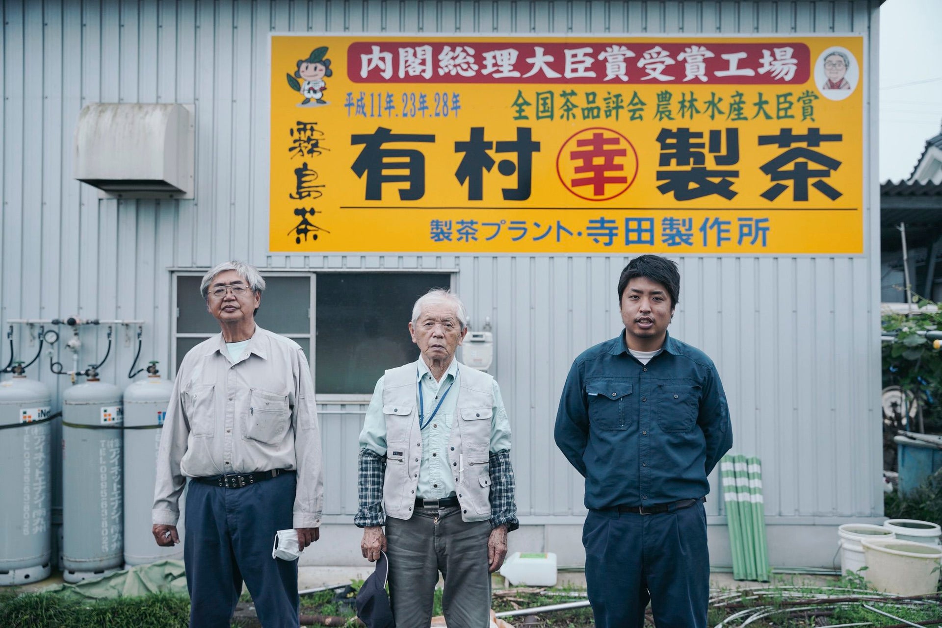Tea fields in Kagoshima — Arimura Tea Factory
