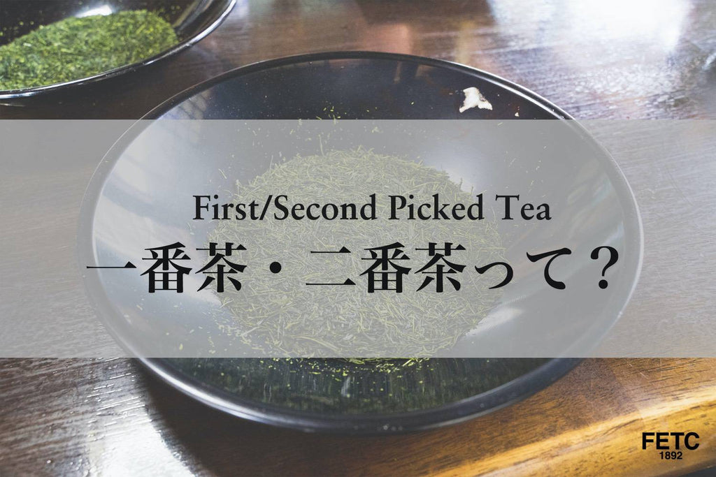 What are “Shincha", “Ichibancha (First picked tea)” and “Nibancha (Second picked tea)”?