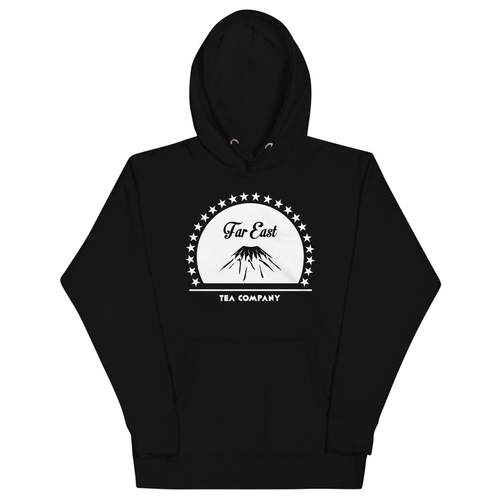 "FAR EAST FUJI" HOODIE (BLACK) - FAR EAST TEA COMPANY